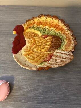 Pier 1 imports turkey plate